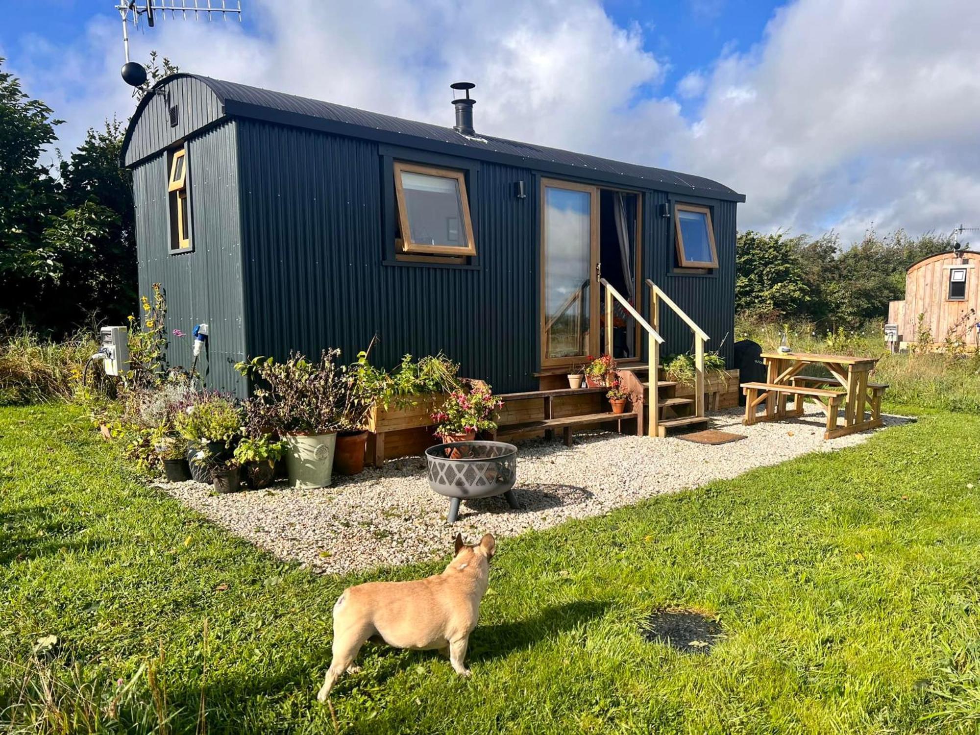 Luxury Shepherd Hut In The Peak District Bakewell Dış mekan fotoğraf